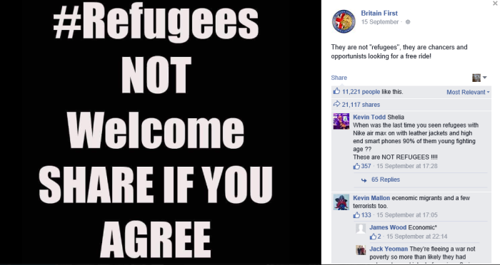 BF refugees not welcome
