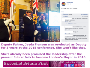 EBF BF Jayda Fransen elected deputy Fuhrer 3 years conference November 14th 2015