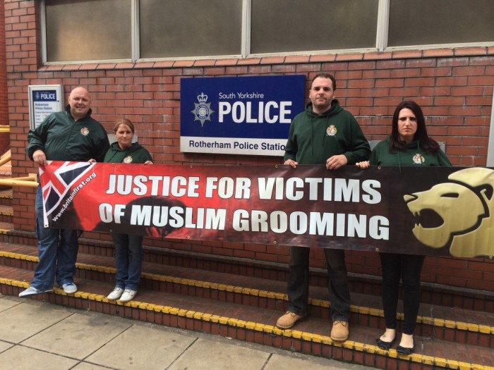 BF Rotherham muslim grooming banner