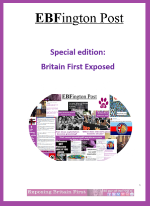 BF EBFington Post Britian First Exposed PDF front page image