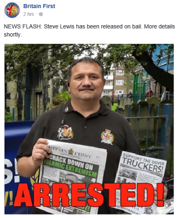 BF Pieman Steve Lewis arrested