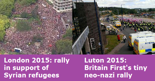 2015 rally luton london refugee BF