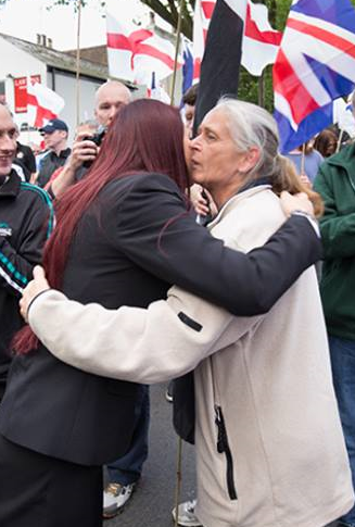 BF Christine Smith London Assembly candidate at Luton demo with Jayda Fransen.png