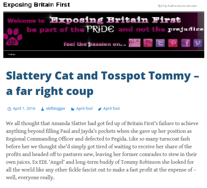EBF Slattery cat and Tosspot Tommy blog image