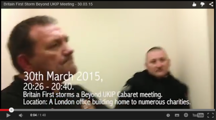 BF beyond UKIP cabaret invasion