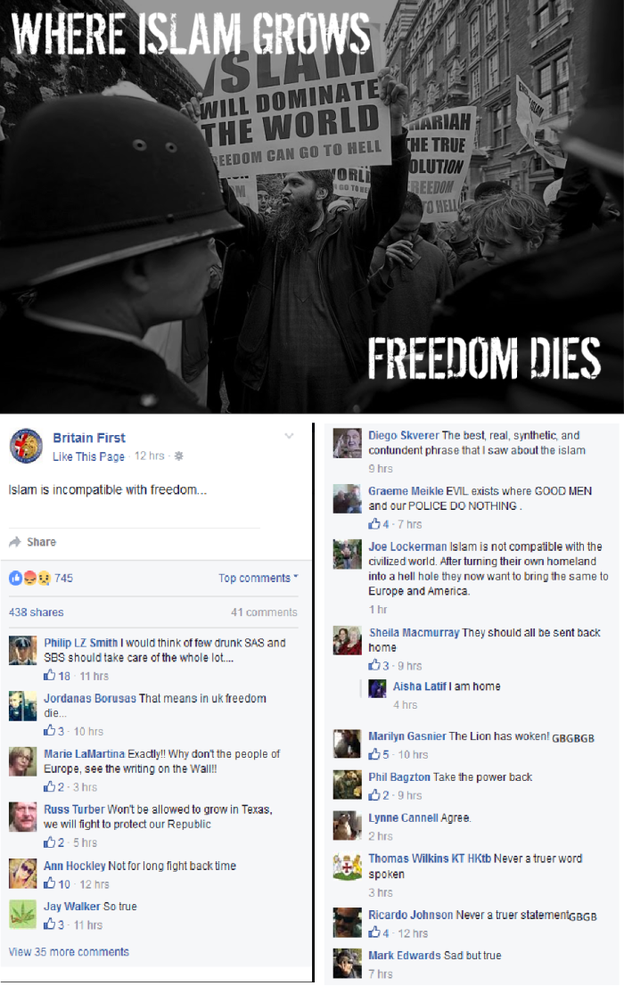 BF Islam lives freedom dies meme
