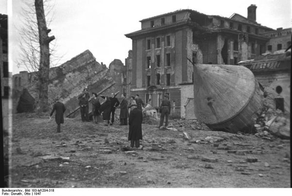 Fuhrer bunker destroyed